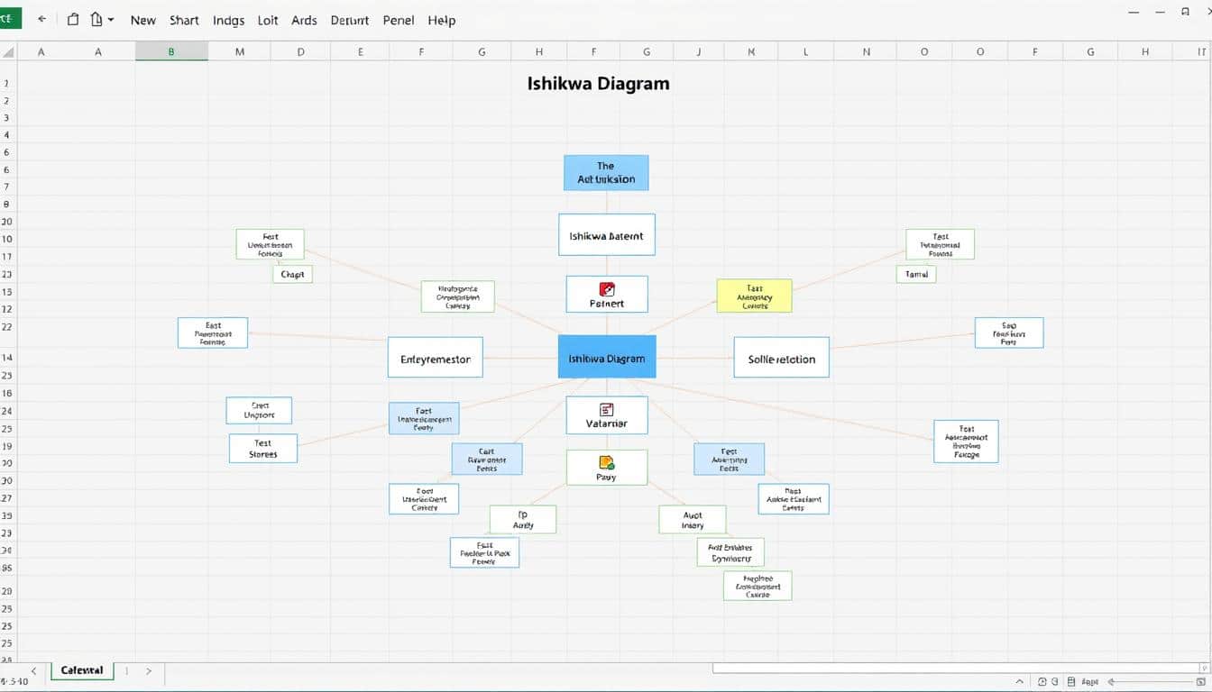 Ishikawa Diagramm Excel Vorlage hier kostenlos downloaden