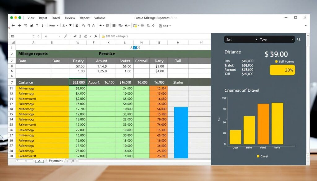 Kilometerabrechnung Finanzamt  Excel Vorlage hier kostenlos downloaden