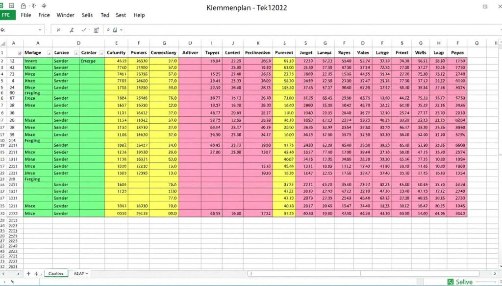 Klemmenplan Excel Vorlage hier kostenlos downloaden