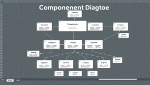 Komponenten Diagramm Excel Vorlage hier kostenlos downloaden