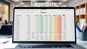 Lagerliste Excel Vorlage hier kostenlos downloaden