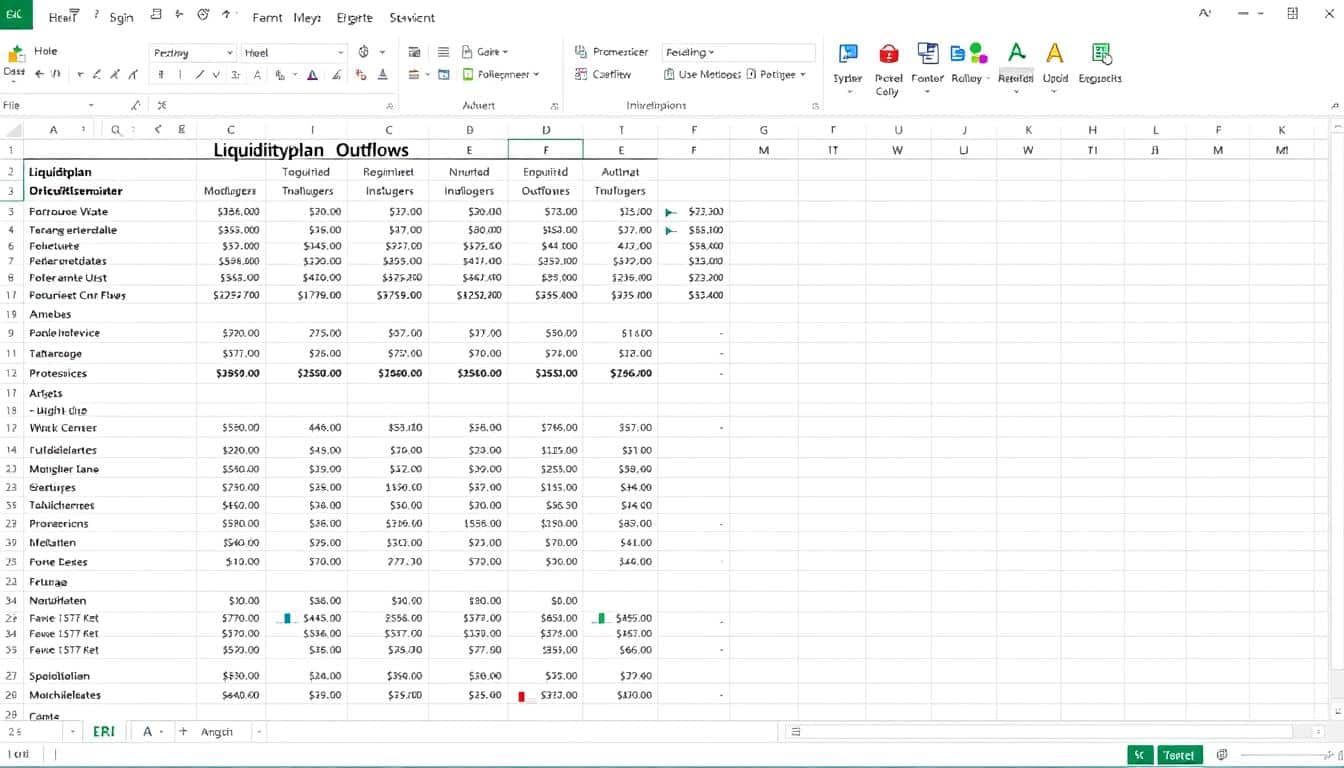 Liquiditätsplan Excel Vorlage hier kostenlos downloaden