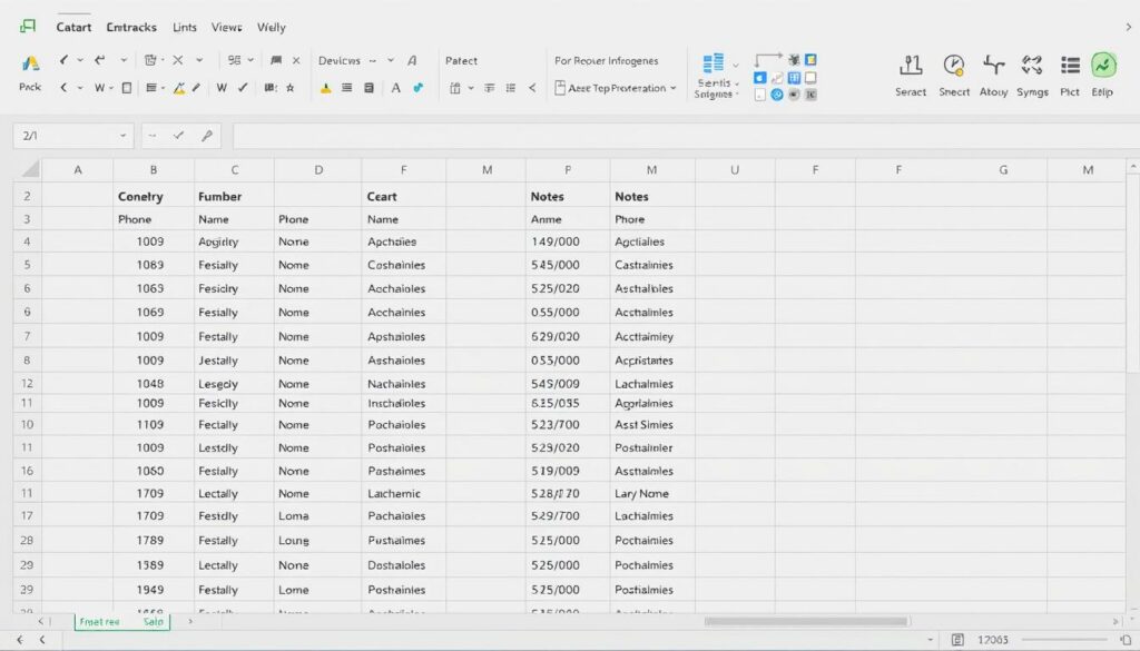 Namensliste Excel Vorlage hier kostenlos downloaden