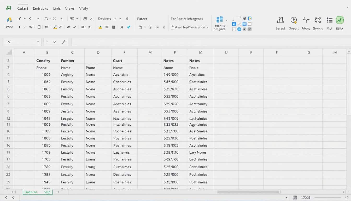 Namensliste Excel Vorlage hier kostenlos downloaden