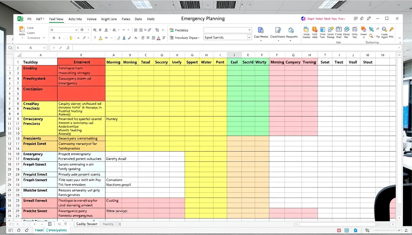 Notfallplan Excel Vorlage hier kostenlos downloaden