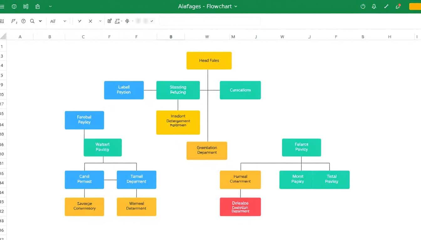 Organigramm Excel Vorlage hier kostenlos downloaden