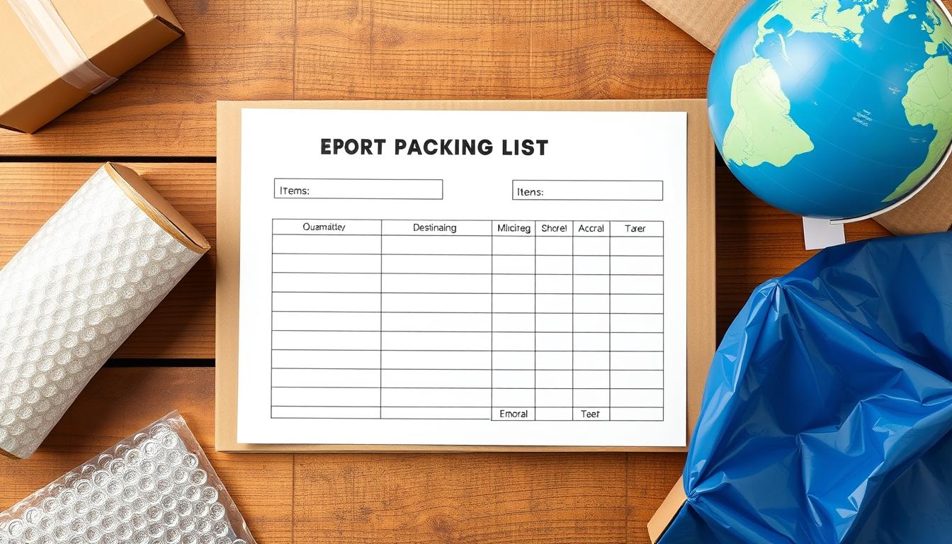 Packliste Export Excel Vorlage hier kostenlos downloaden