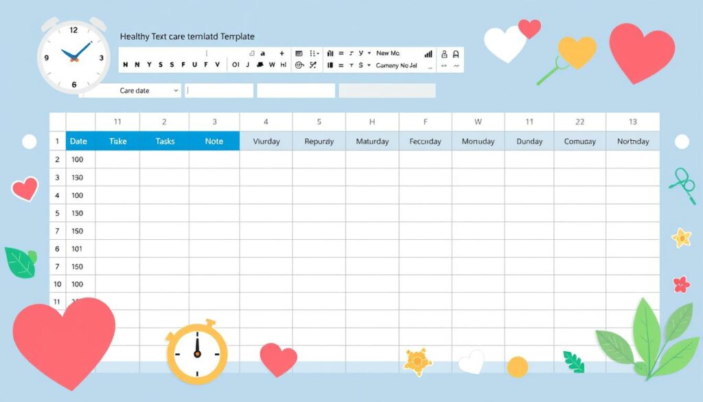 Pflegekalender Excel Vorlage hier kostenlos downloaden