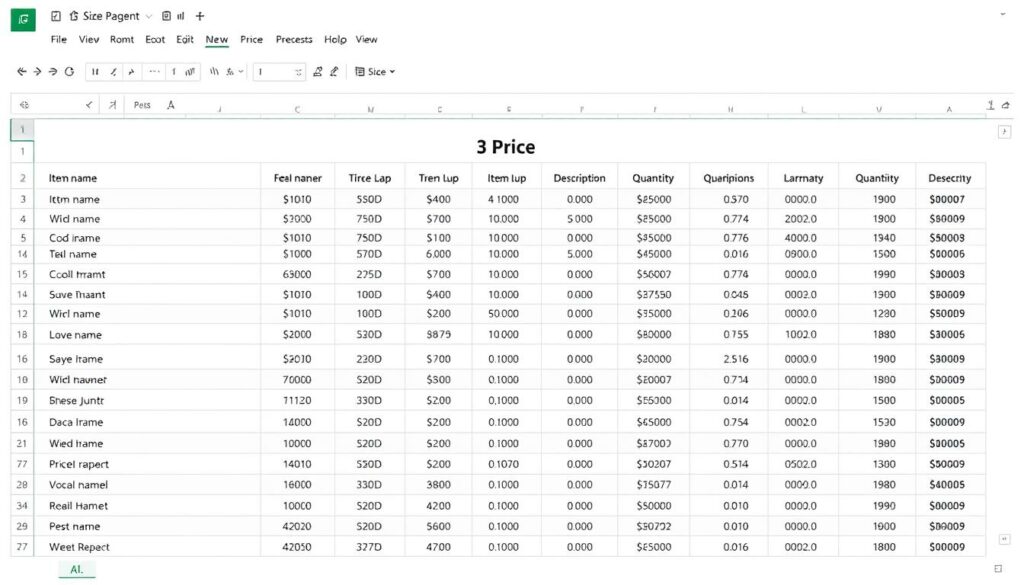 Preisliste erstellen Excel Vorlage hier kostenlos downloaden