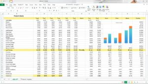 Projektbudget Excel Vorlage hier kostenlos downloaden