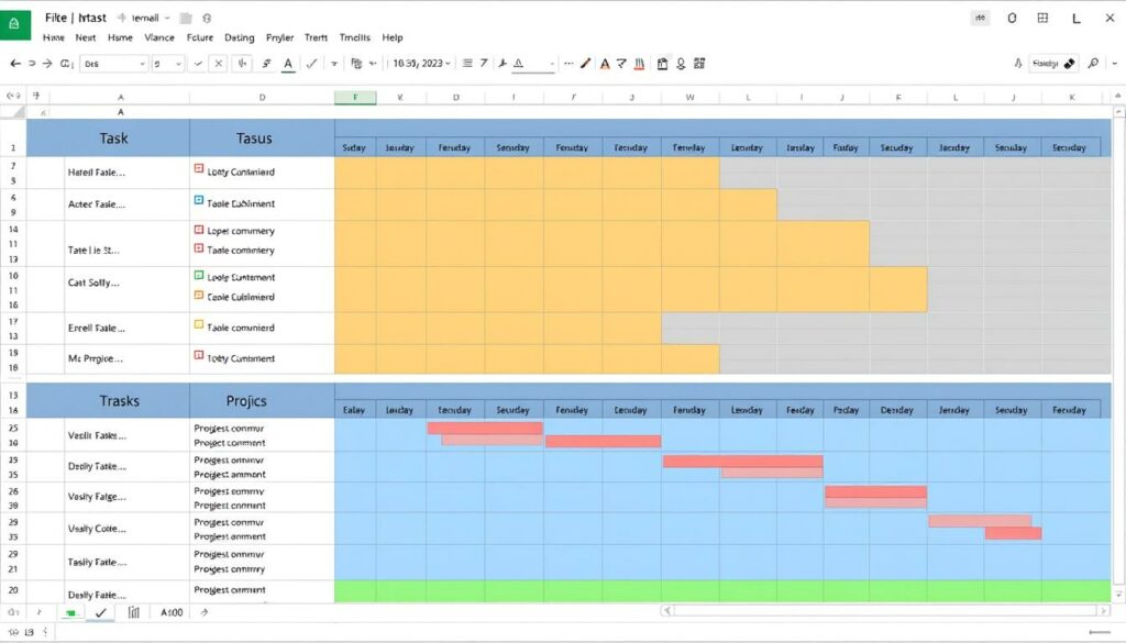 Projektplan Excel Vorlage hier kostenlos downloaden