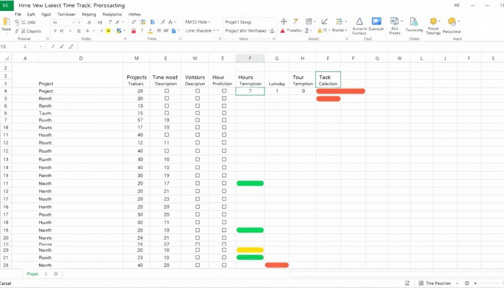 Projektzeiterfassung Excel Vorlage hier kostenlos downloaden