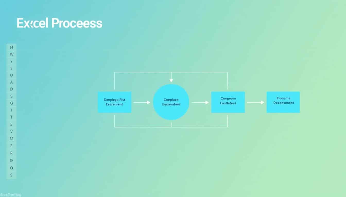 Prozess Diagramm Excel Vorlage hier kostenlos downloaden