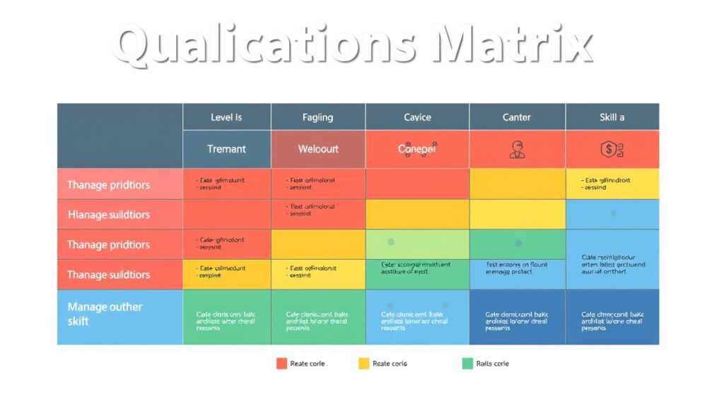 Qualifikationsmatrix Excel Vorlage hier kostenlos downloaden