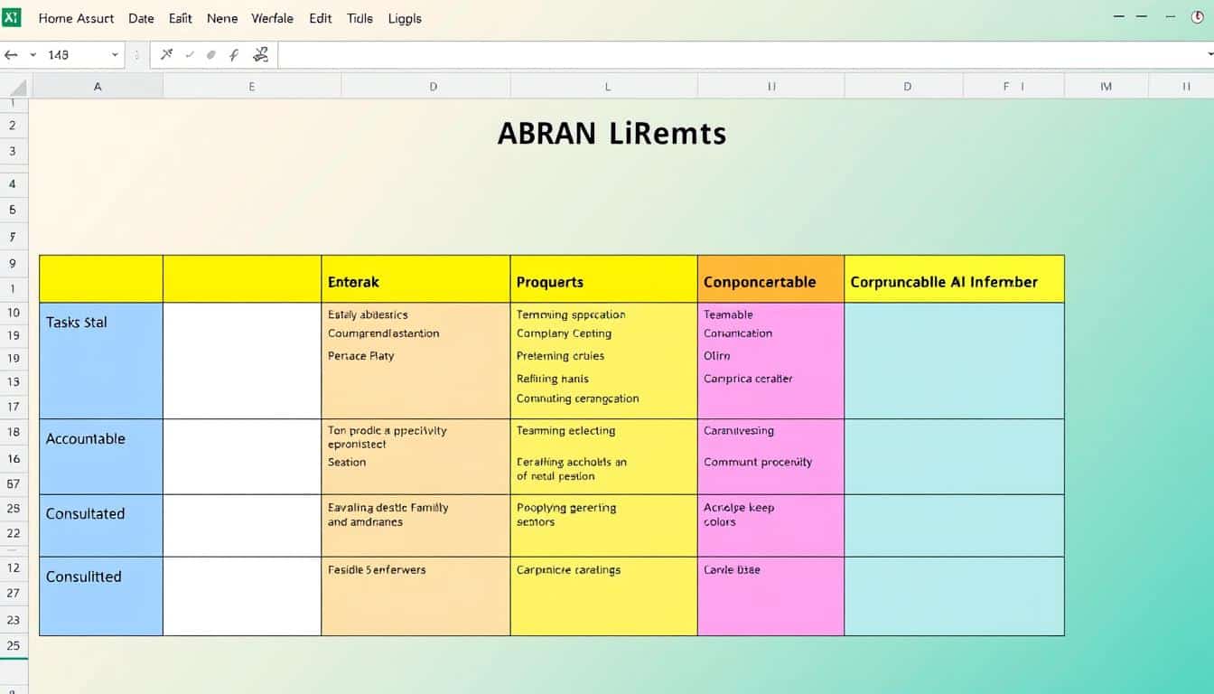 Raci Diagramm Excel Vorlage hier kostenlos downloaden