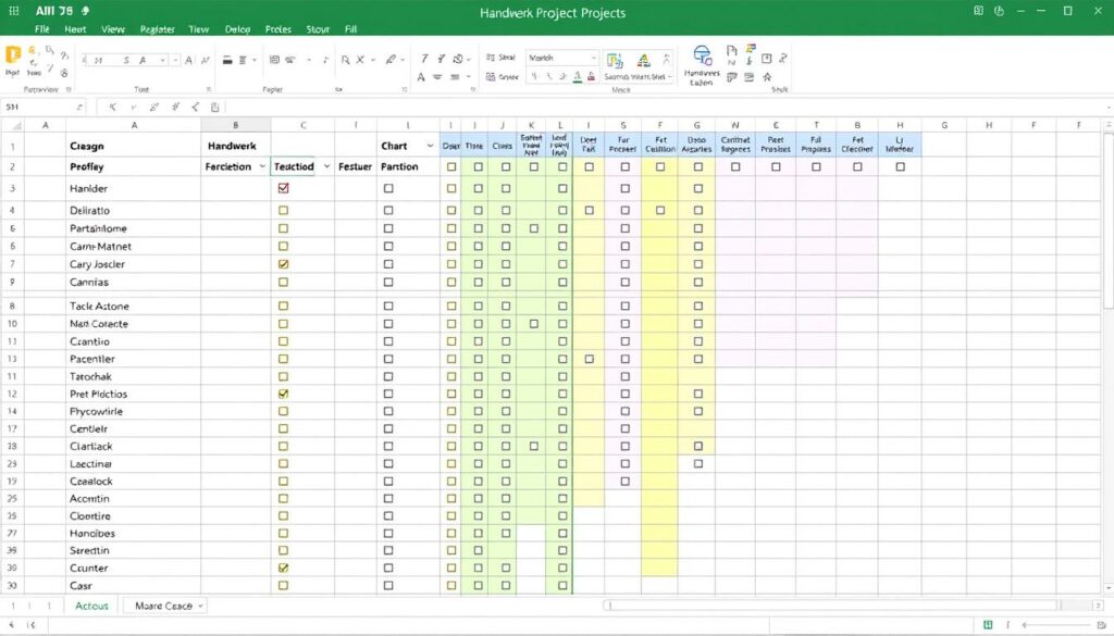 Rapportzettel Handwerk Excel Vorlage hier kostenlos downloaden