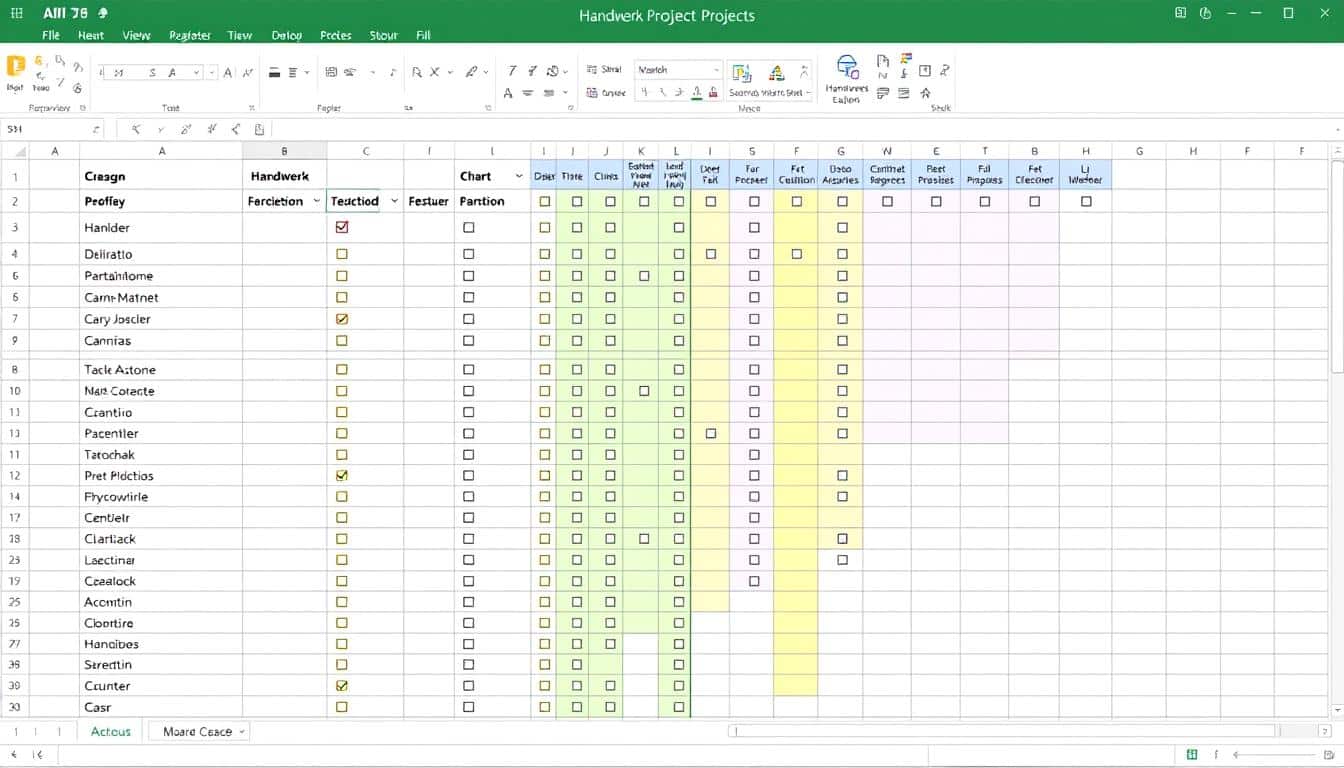 Rapportzettel Handwerk Excel Vorlage hier kostenlos downloaden