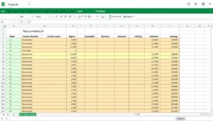 Rechnungseingangsbuch Excel Vorlage hier kostenlos downloaden