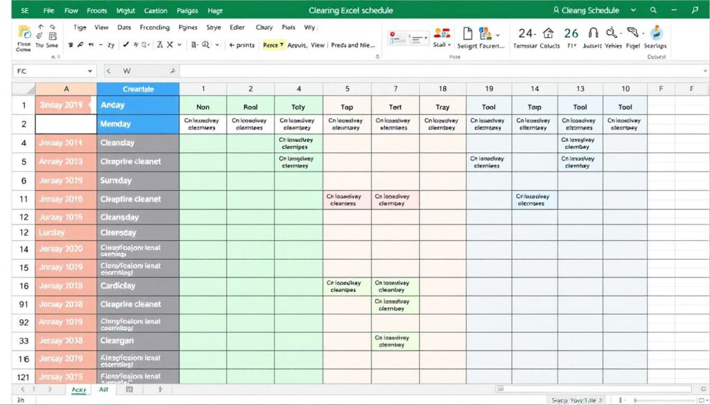 Reinigungsnachweis Excel Vorlage hier kostenlos downloaden