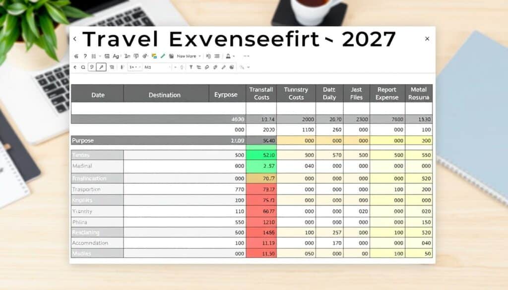 Reisekostenabrechnung 2027 Excel Vorlage hier kostenlos downloaden