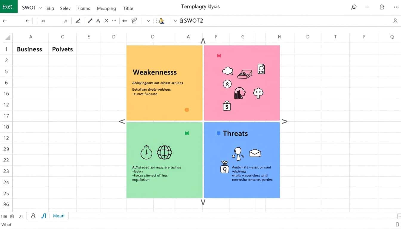 SWOT-Analyse Excel Vorlage hier kostenlos downloaden