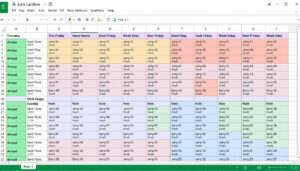 Schichtplan 2 Schichten Excel Vorlage hier kostenlos downloaden