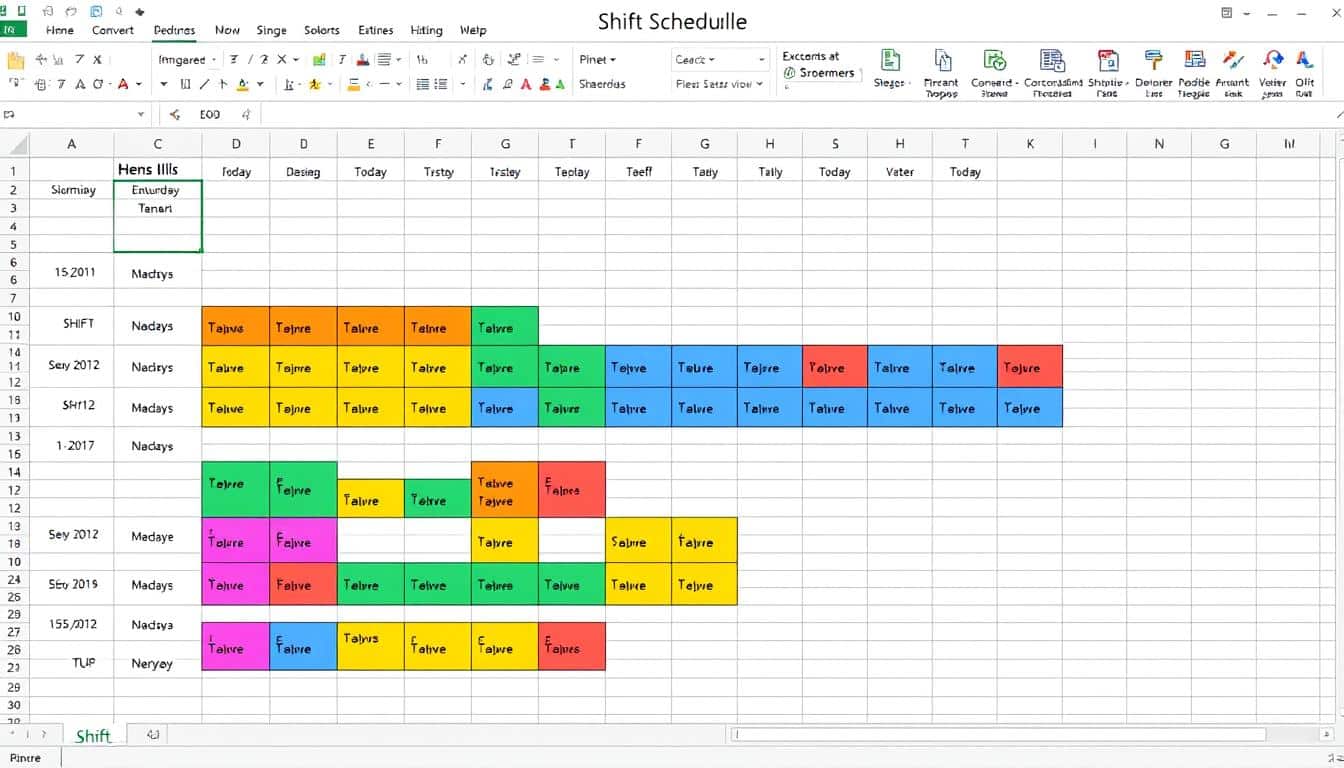 Schichtplan Excel Vorlage hier kostenlos downloaden