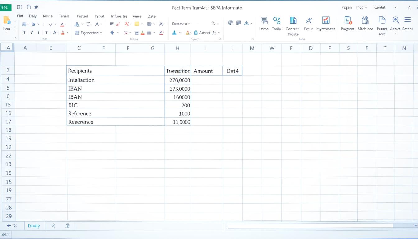 Sepa Überweisung Excel Vorlage hier kostenlos downloaden