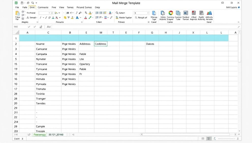 Serienbrief Excel Vorlage hier kostenlos downloaden