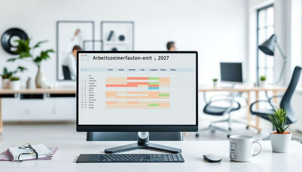 Stundenzettel 2027 Excel Vorlage hier kostenlos downloaden
