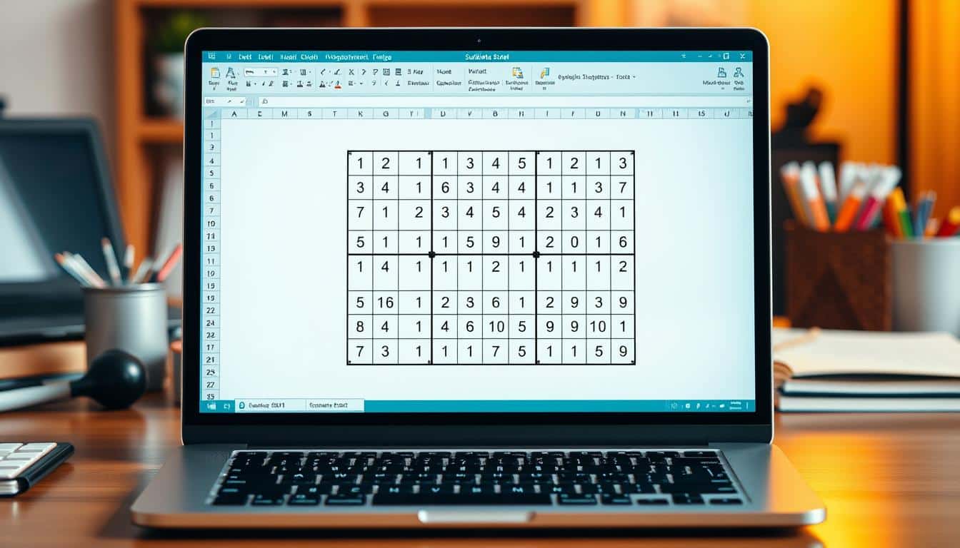 Sudoku leer Excel Vorlage hier kostenlos downloaden