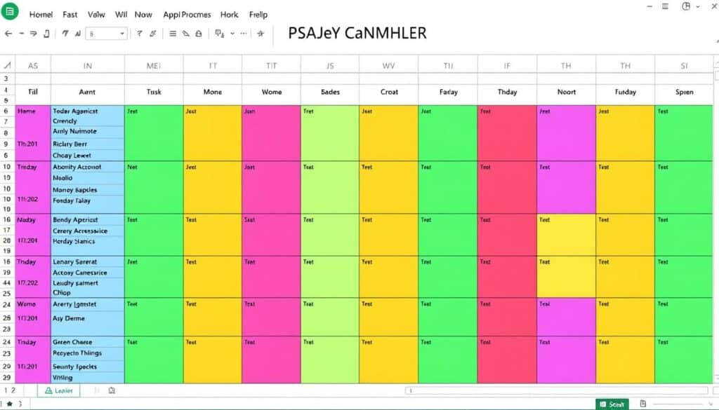 Terminplaner Excel Vorlage hier kostenlos downloaden