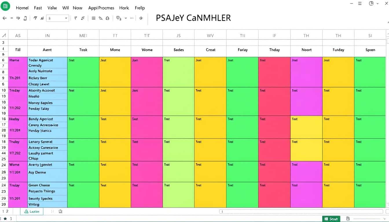 Terminplaner Excel Vorlage hier kostenlos downloaden