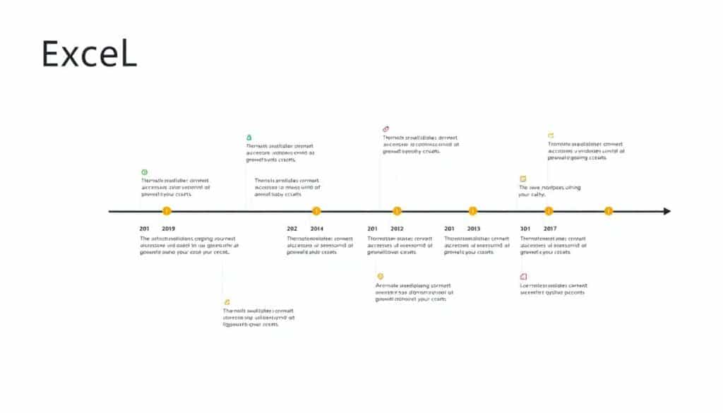 Timeline Excel Vorlage hier kostenlos downloaden