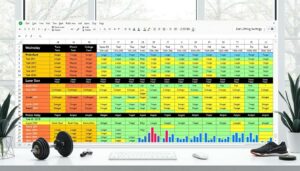 Trainingsplan Excel Vorlage hier kostenlos downloaden