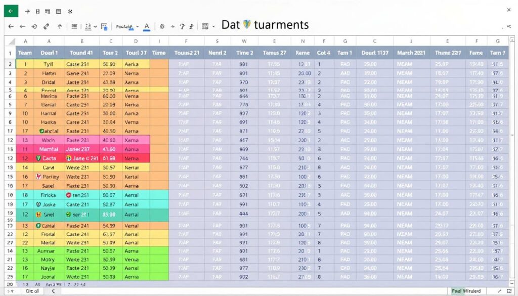 Turnierplan Excel Vorlage hier kostenlos downloaden