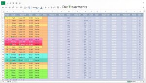 Turnierplan Excel Vorlage hier kostenlos downloaden