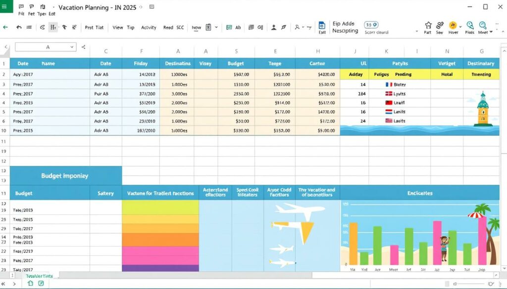 Urlaubsplaner 2025 Excel Vorlage hier kostenlos downloaden