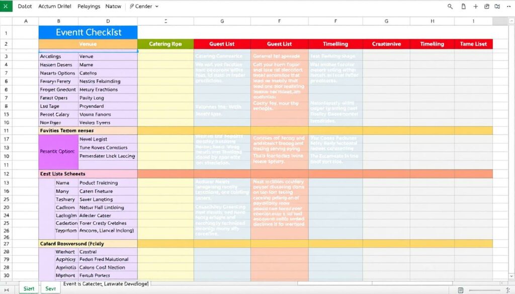 Veranstaltung planen Excel Vorlage hier kostenlos downloaden