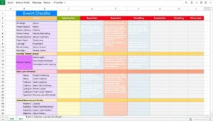 Veranstaltung planen Excel Vorlage hier kostenlos downloaden