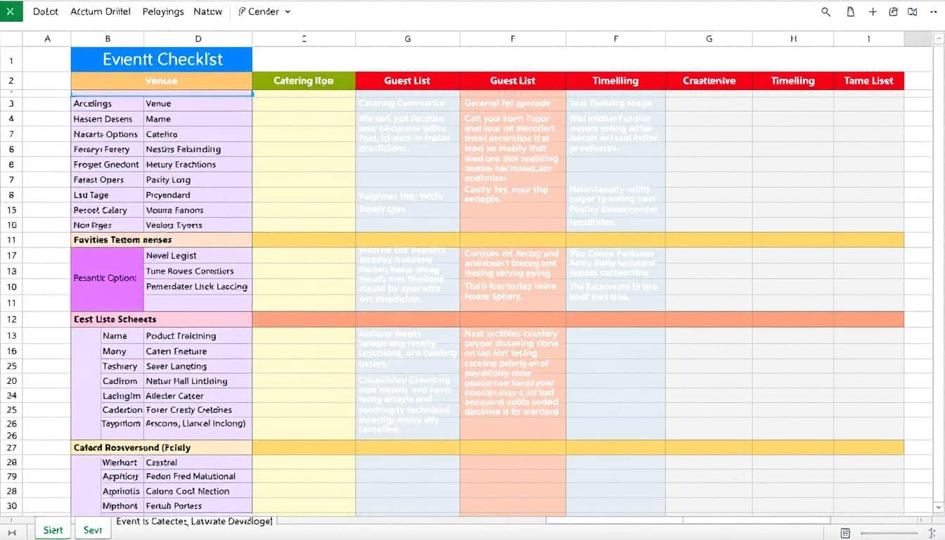 Veranstaltung planen Excel Vorlage hier kostenlos downloaden