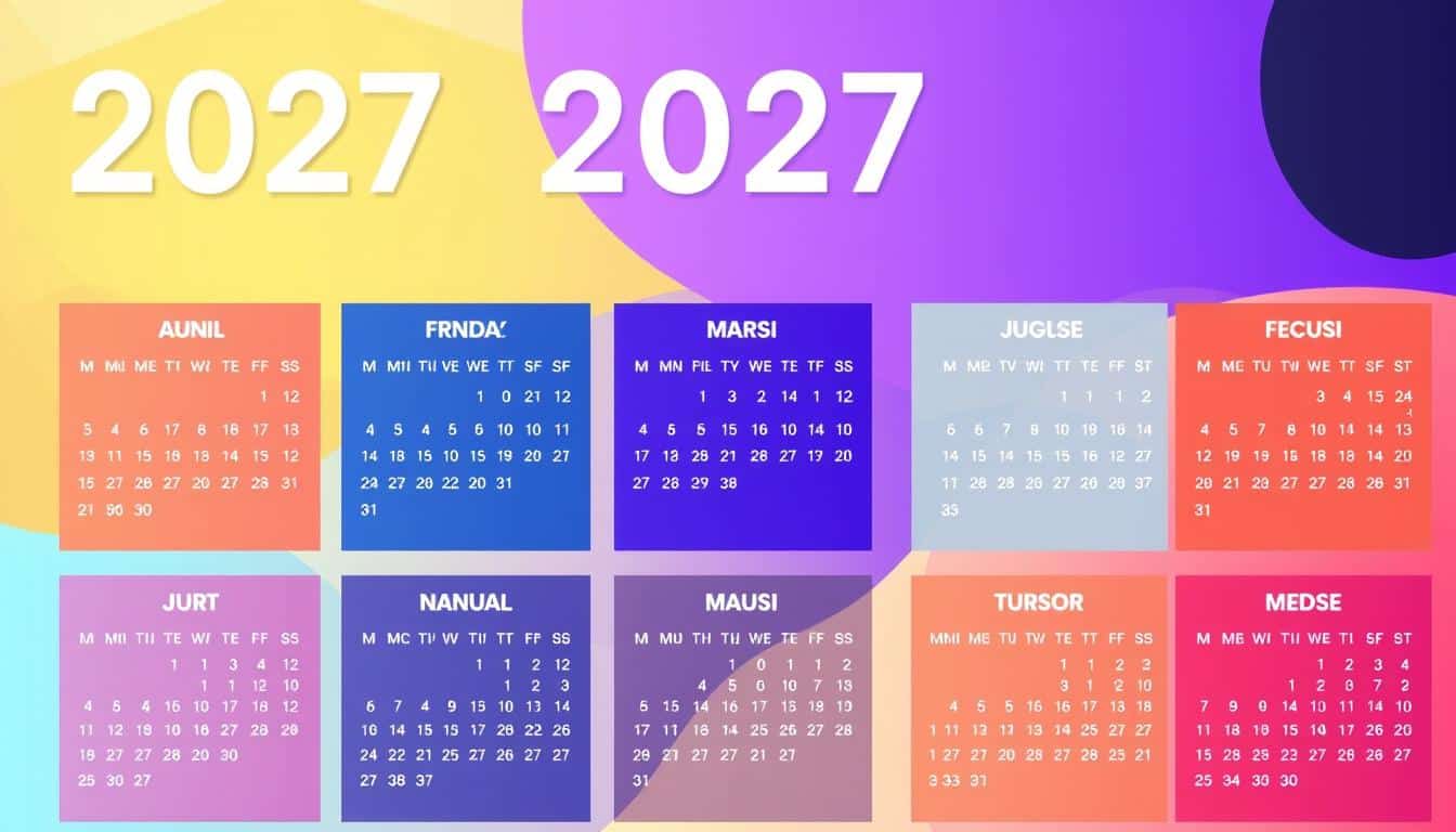 Wandkalender 2027 Excel Vorlage hier kostenlos downloaden