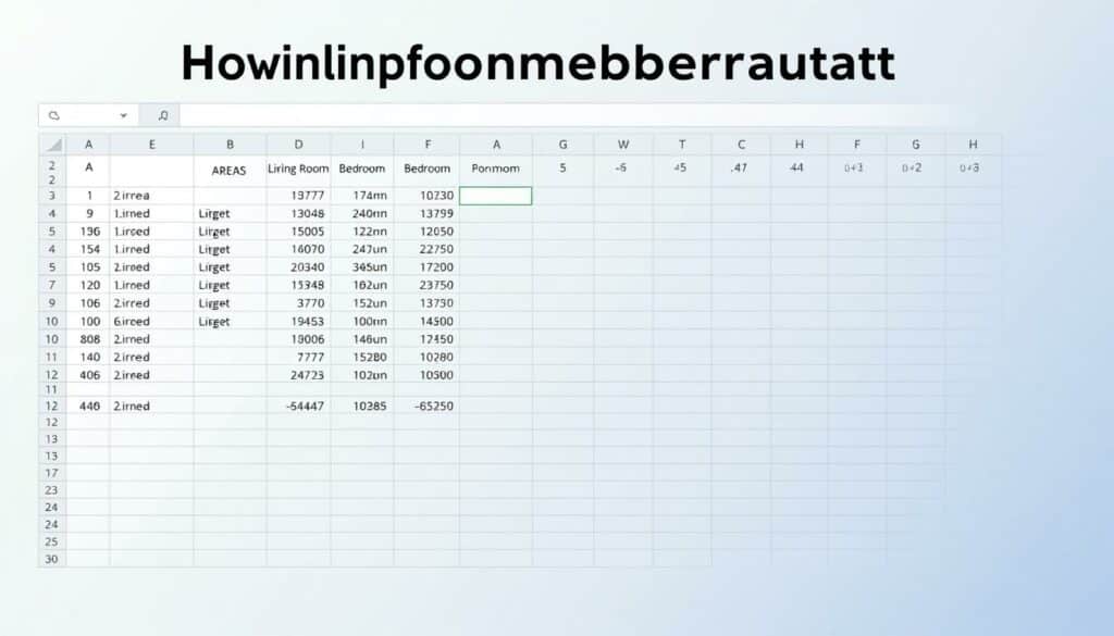 Wohnflächenberechnung Excel Vorlage hier kostenlos downloaden