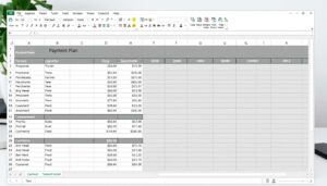 Zahlungsplan Excel Vorlage hier kostenlos downloaden