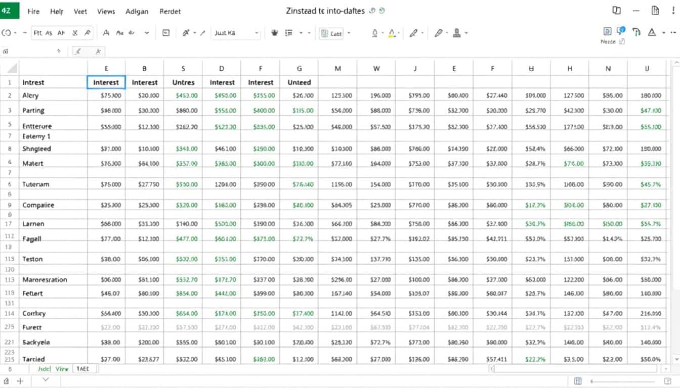 Zinsstaffel Excel Vorlage hier kostenlos downloaden