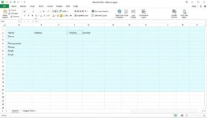 Adressverwaltung Excel Vorlage hier kostenlos downloaden