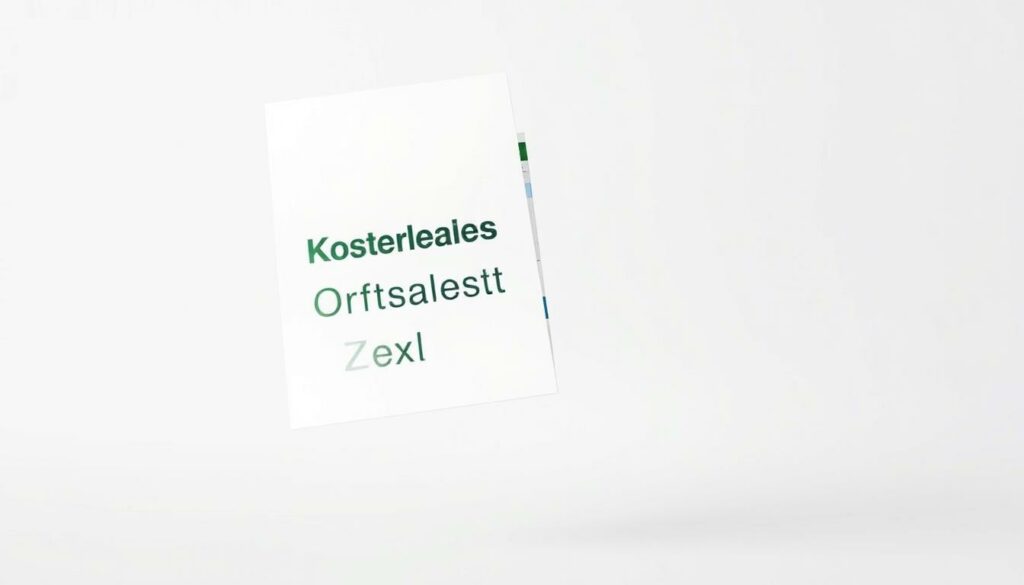 Angebotsvergleich  Excel Vorlage hier kostenlos downloaden