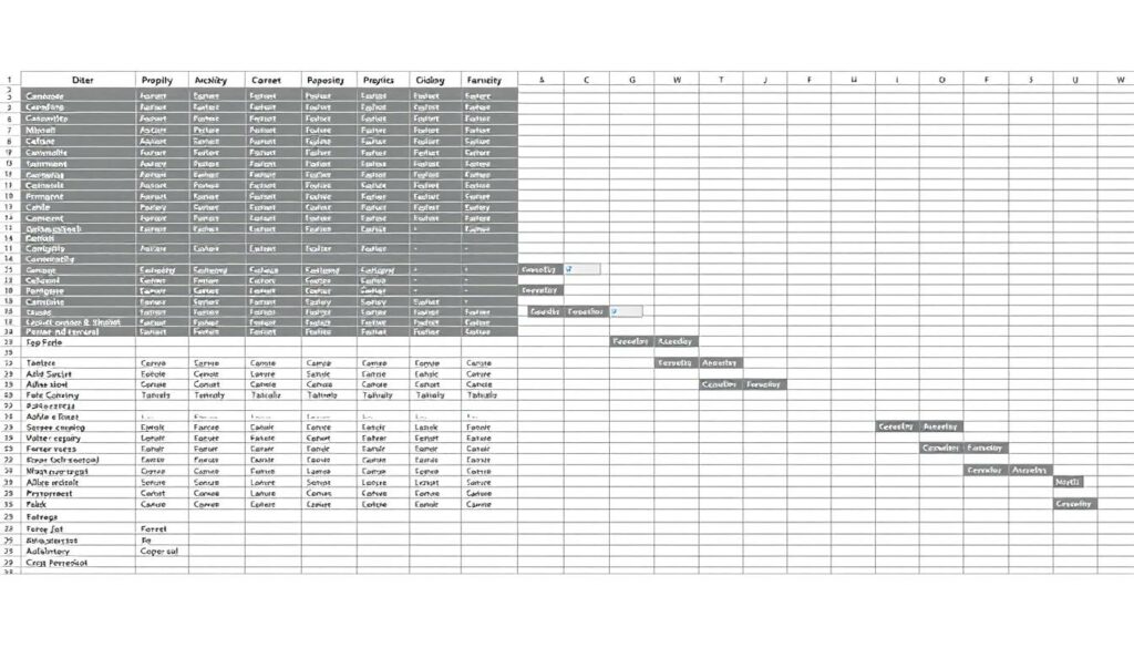 Arbeitsablaufplan Excel Vorlage hier kostenlos downloaden