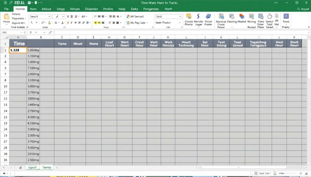 Arbeitszeiterfassung mit Überstunden Excel Vorlage hier kostenlos downloaden