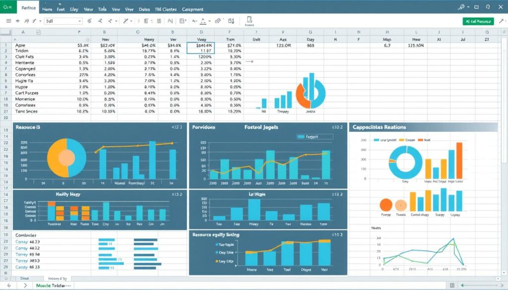 Auslastungsplanung Excel Vorlage hier kostenlos downloaden